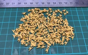 6mm Boxwood Cleats 12/bag