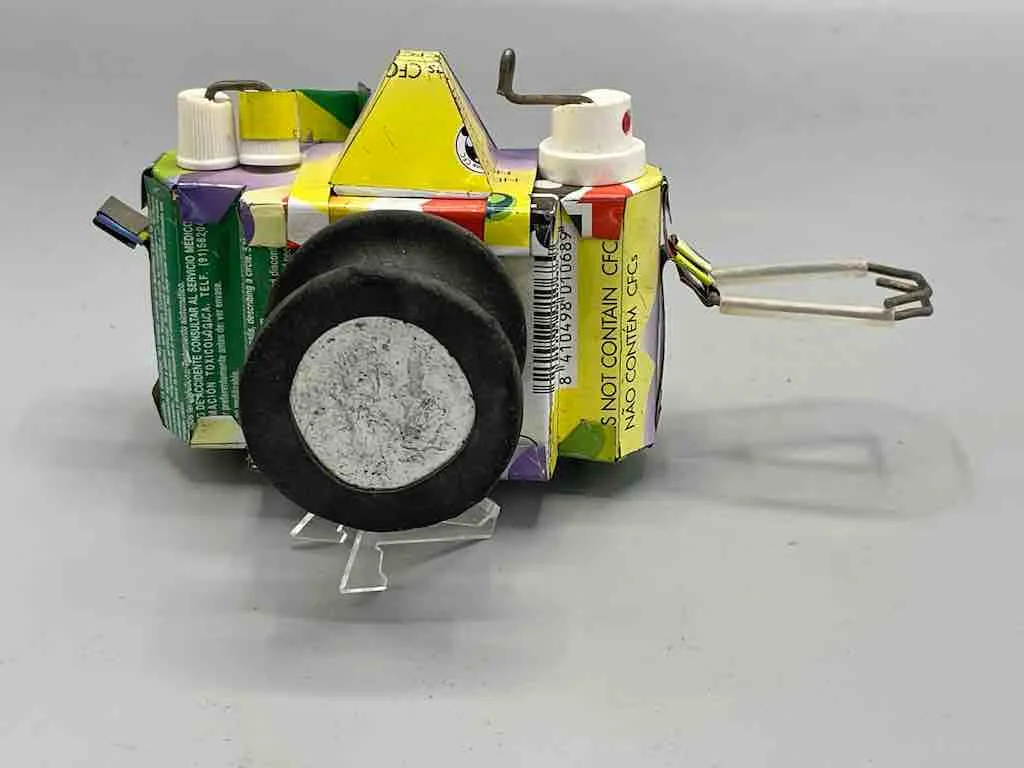 African Recycled Metal Can Toy Camera - Burkina Faso