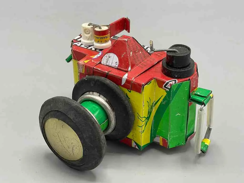 African Recycled Metal Can Toy Camera - Burkina Faso