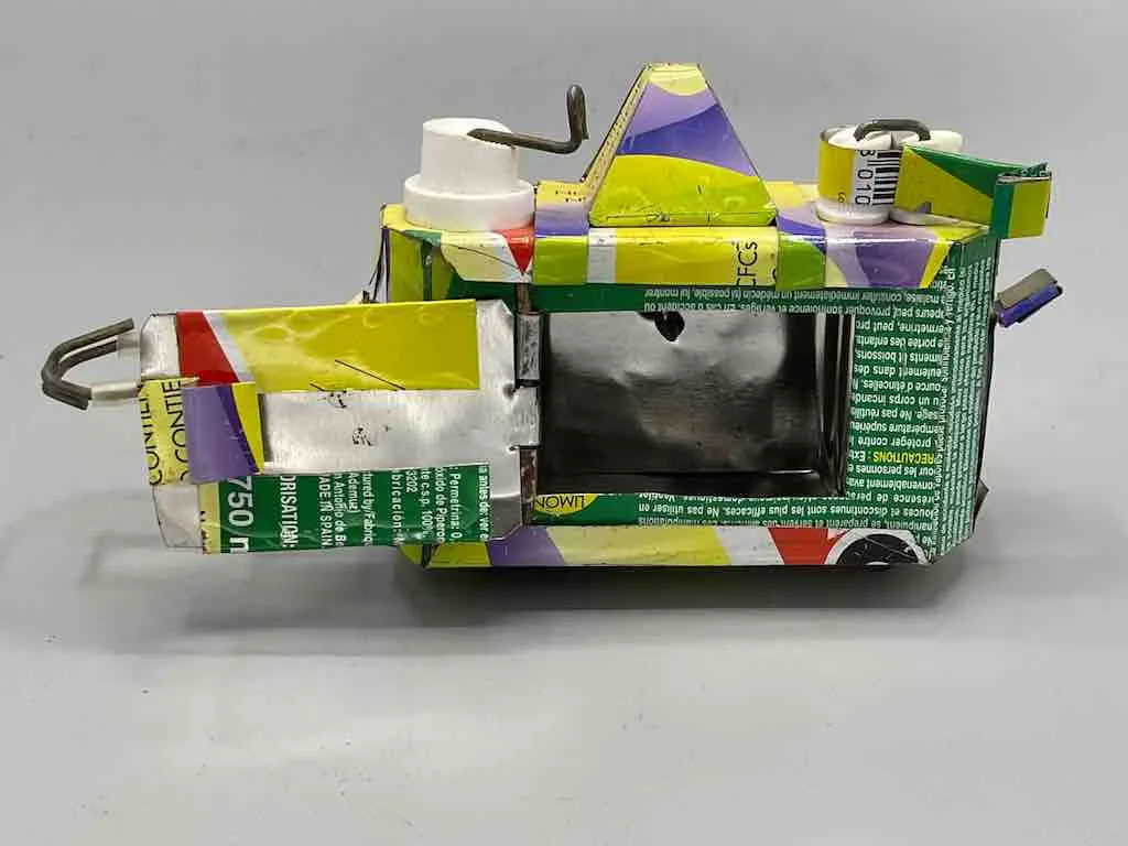 African Recycled Metal Can Toy Camera - Burkina Faso