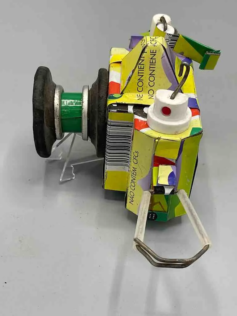 African Recycled Metal Can Toy Camera - Burkina Faso