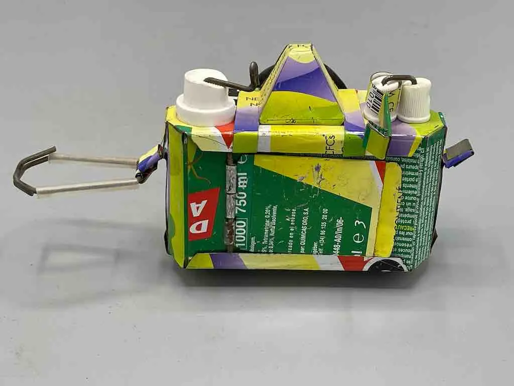 African Recycled Metal Can Toy Camera - Burkina Faso