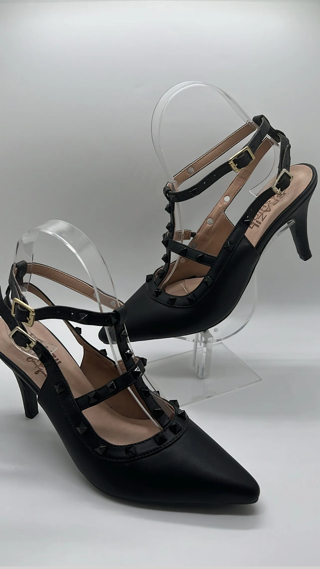 Bfb Shoes - Valentino Black Scarpim
