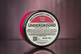 Bold Pink Semi-Perm Hair Color