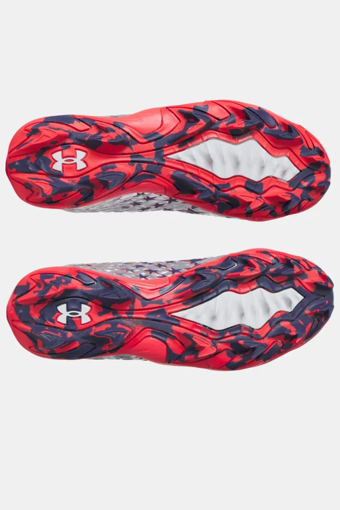 Boys' UA Spotlight Hammer Jr. USA Football Cleats