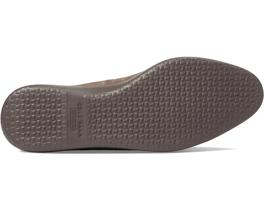 Cole Haan Grand Atlantic Morel Suede Slip On Pointed Toe Flat Classic Loafers