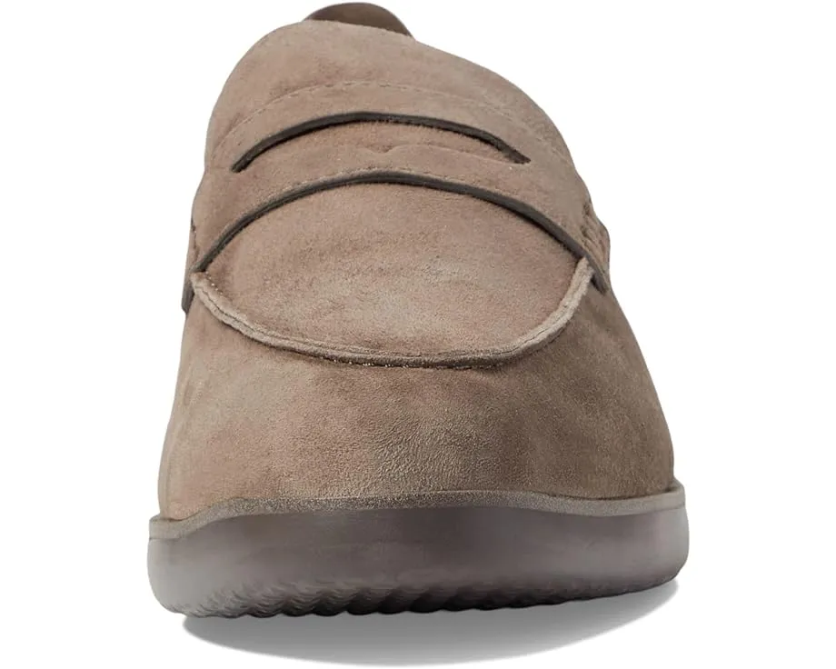Cole Haan Grand Atlantic Morel Suede Slip On Pointed Toe Flat Classic Loafers