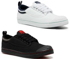 Dunlop Volleys Classic Mens Sneakers - Lace Up Casual Shoes