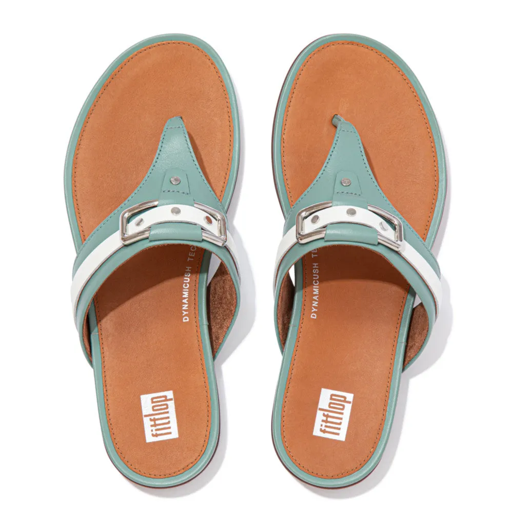 FitFlop Gracie Buckle Leather Toe Post