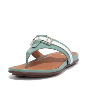FitFlop Gracie Buckle Leather Toe Post