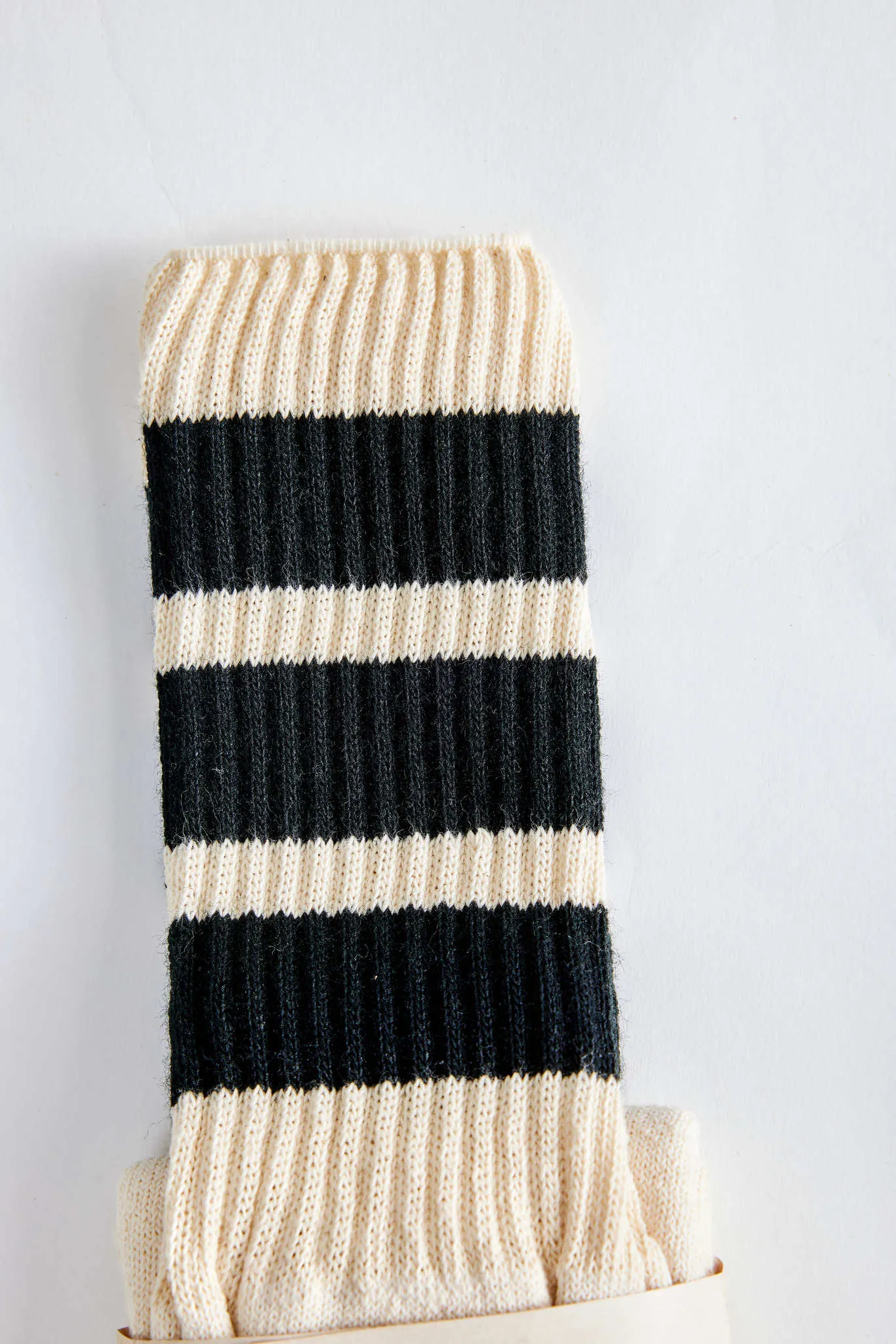 HH Classic Tube Sox for Athletic Use - Natural/Black