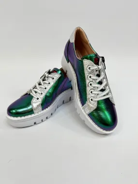 JOSE SAENZ Green & Purple Shiny Trainer