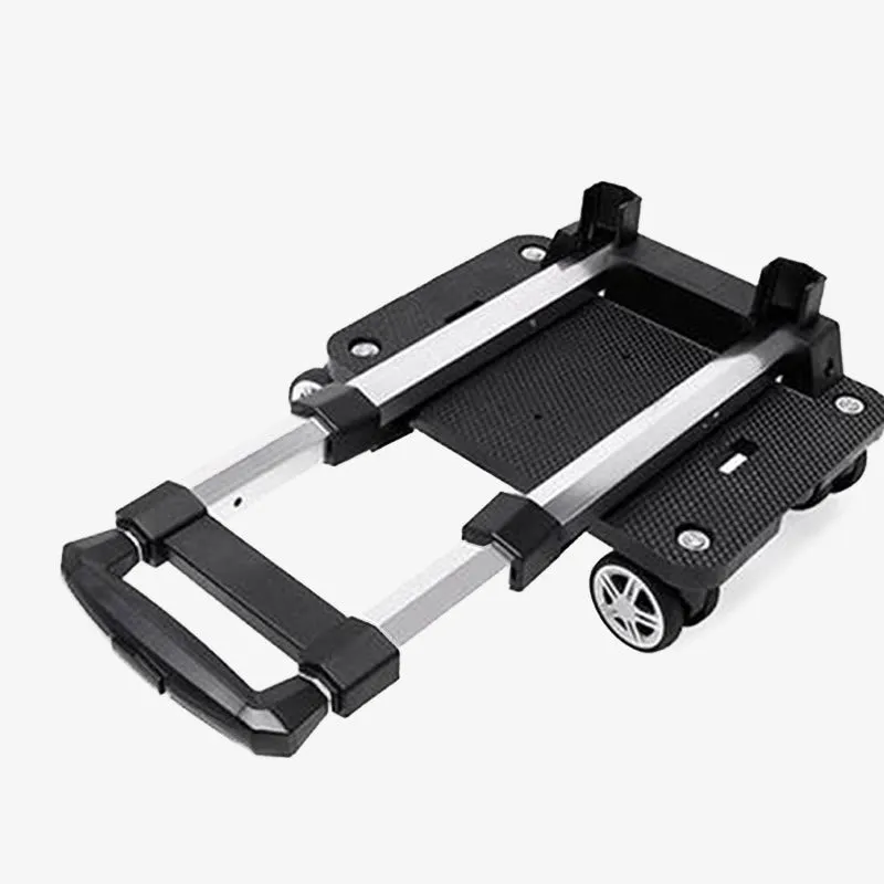 Multifunctional Portable Trolley For Women Detachable Folding Wheel Tote