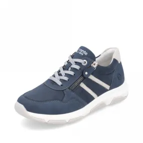 Remonte - D1S04-14 - Blue Zip Up Trainer