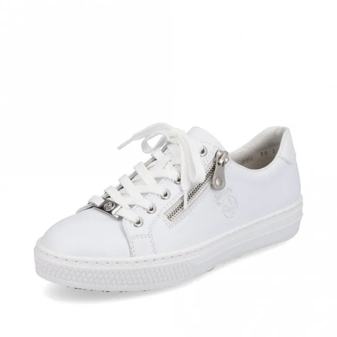 Rieker - L59L1-83 - White Lace Up