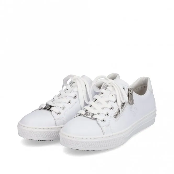 Rieker - L59L1-83 - White Lace Up