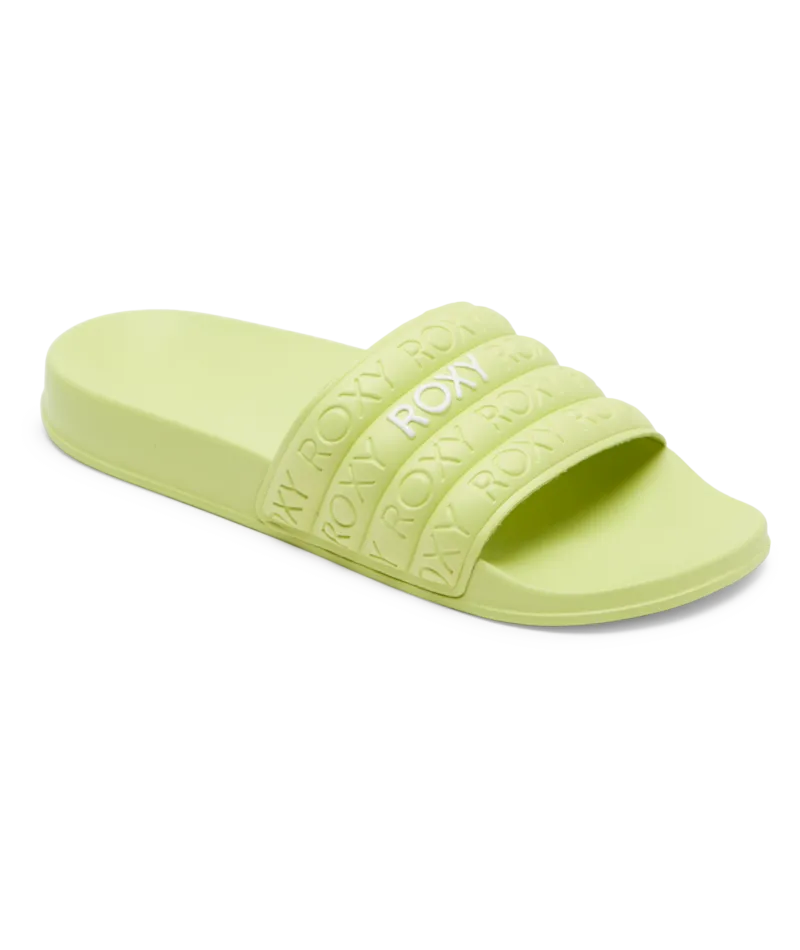 Roxy Slippy WP Sandal-Lime