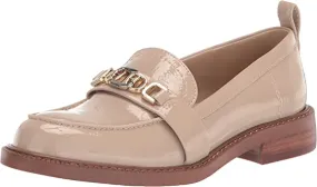 Sam Edelman Christy Chai Latte Almond Toe Slip On Fashion Leather Dress Loafers
