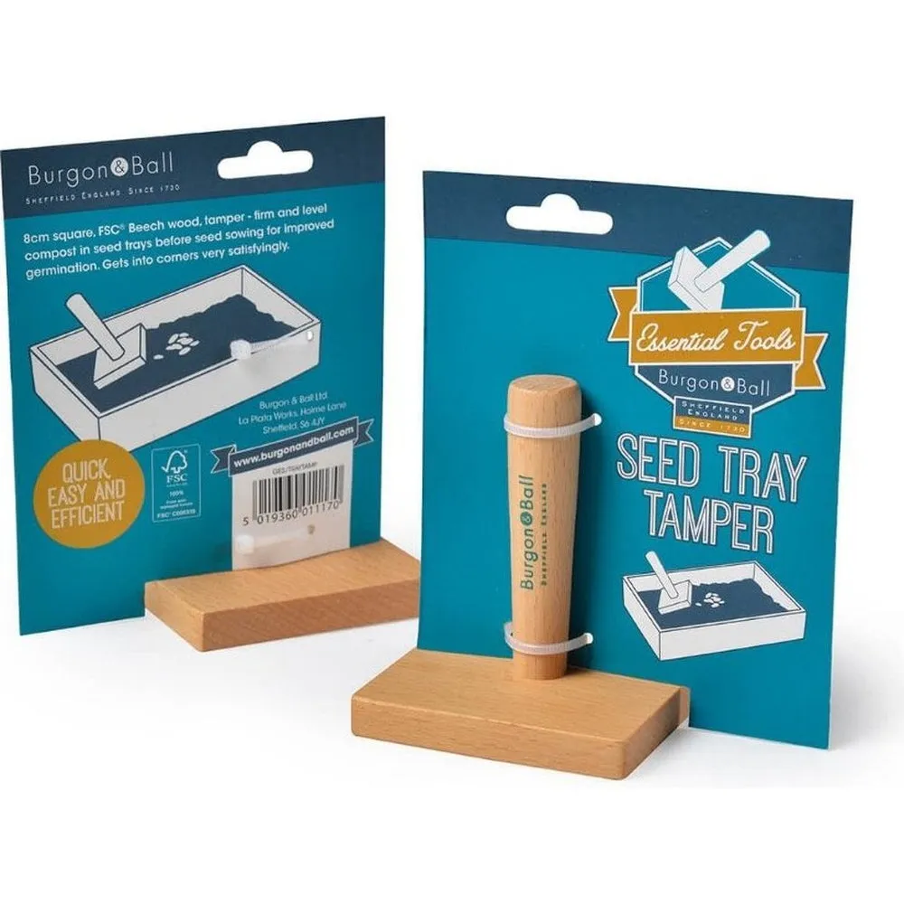 Seed Tray Tamper, from Burgon & Ball