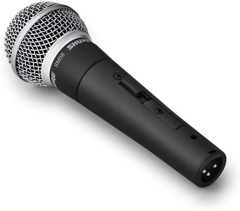 Shure SM58SE, Cardioid Dynamic Vocal Microphone
