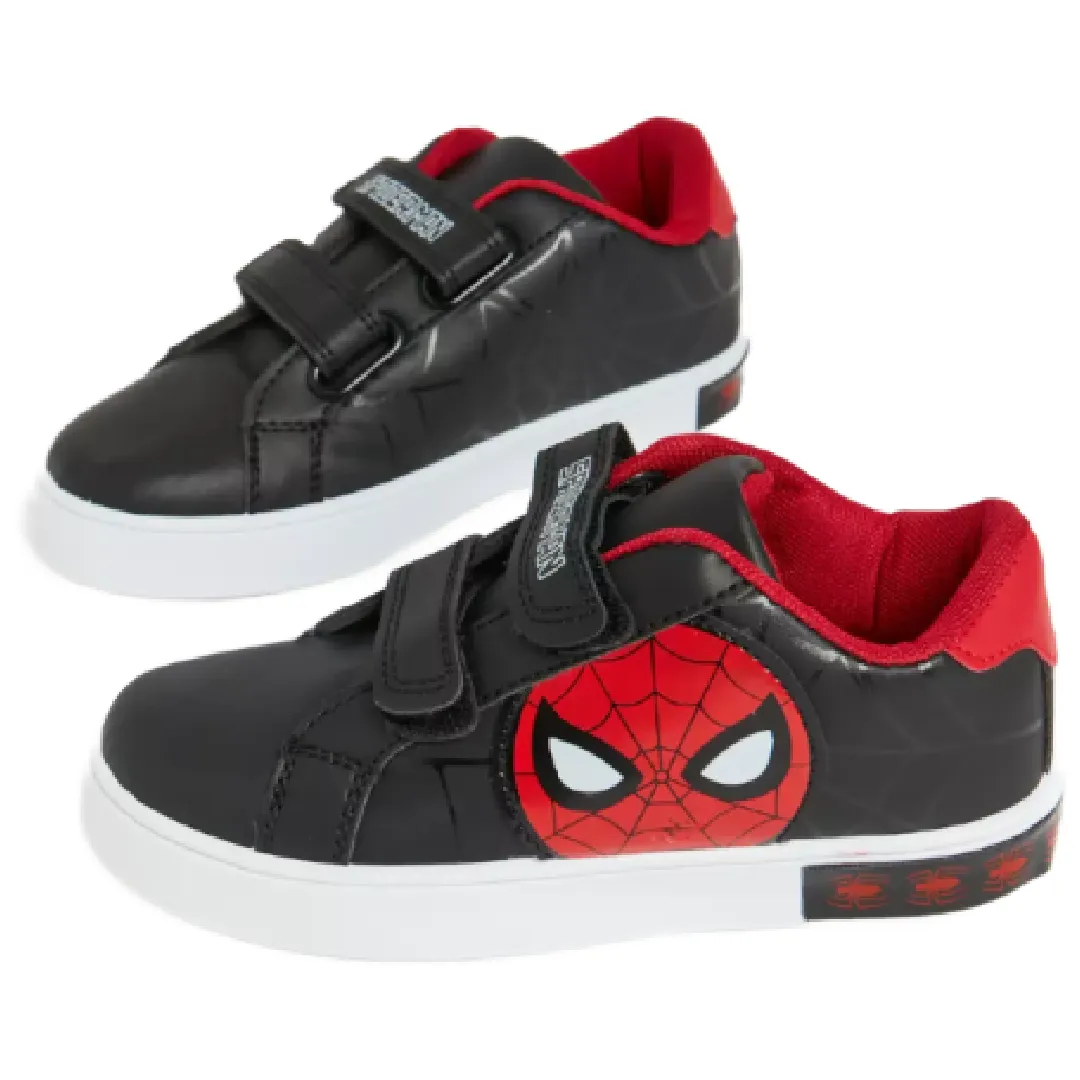 SPIDERMAN Black Trainers
