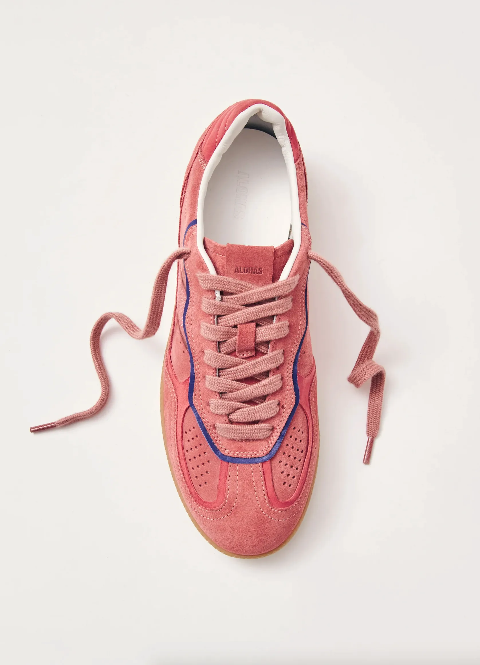 Tb.490 Rife Pink Leather Sneakers