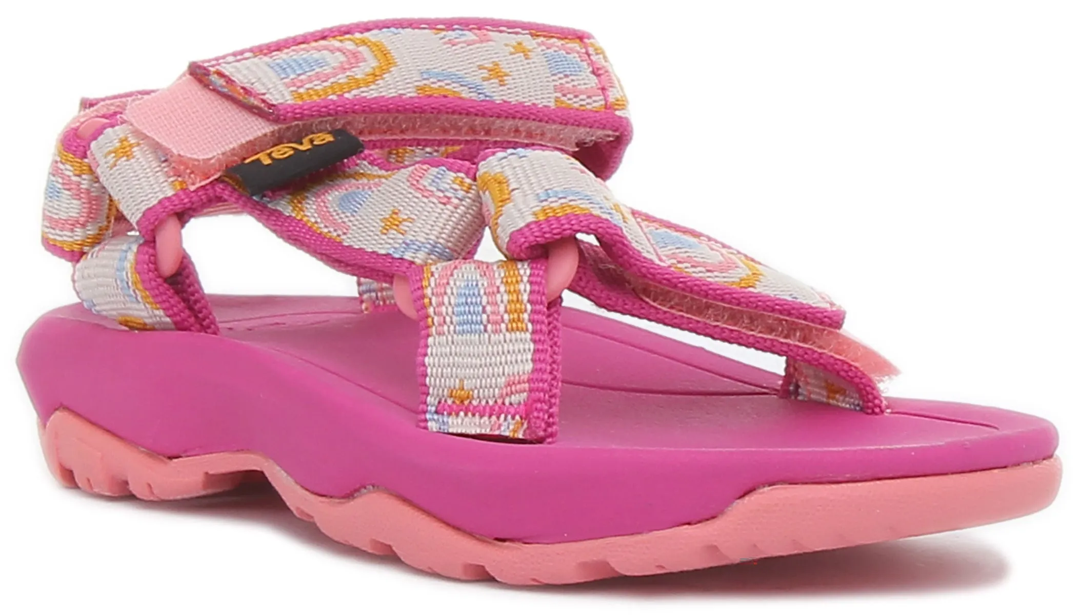 Teva Hurricane XLT2 In Pink Multicolour For Toddler