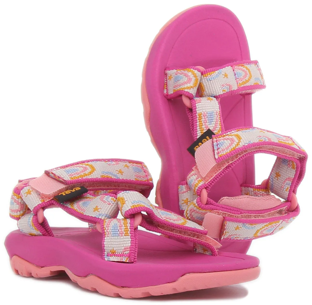 Teva Hurricane XLT2 In Pink Multicolour For Toddler