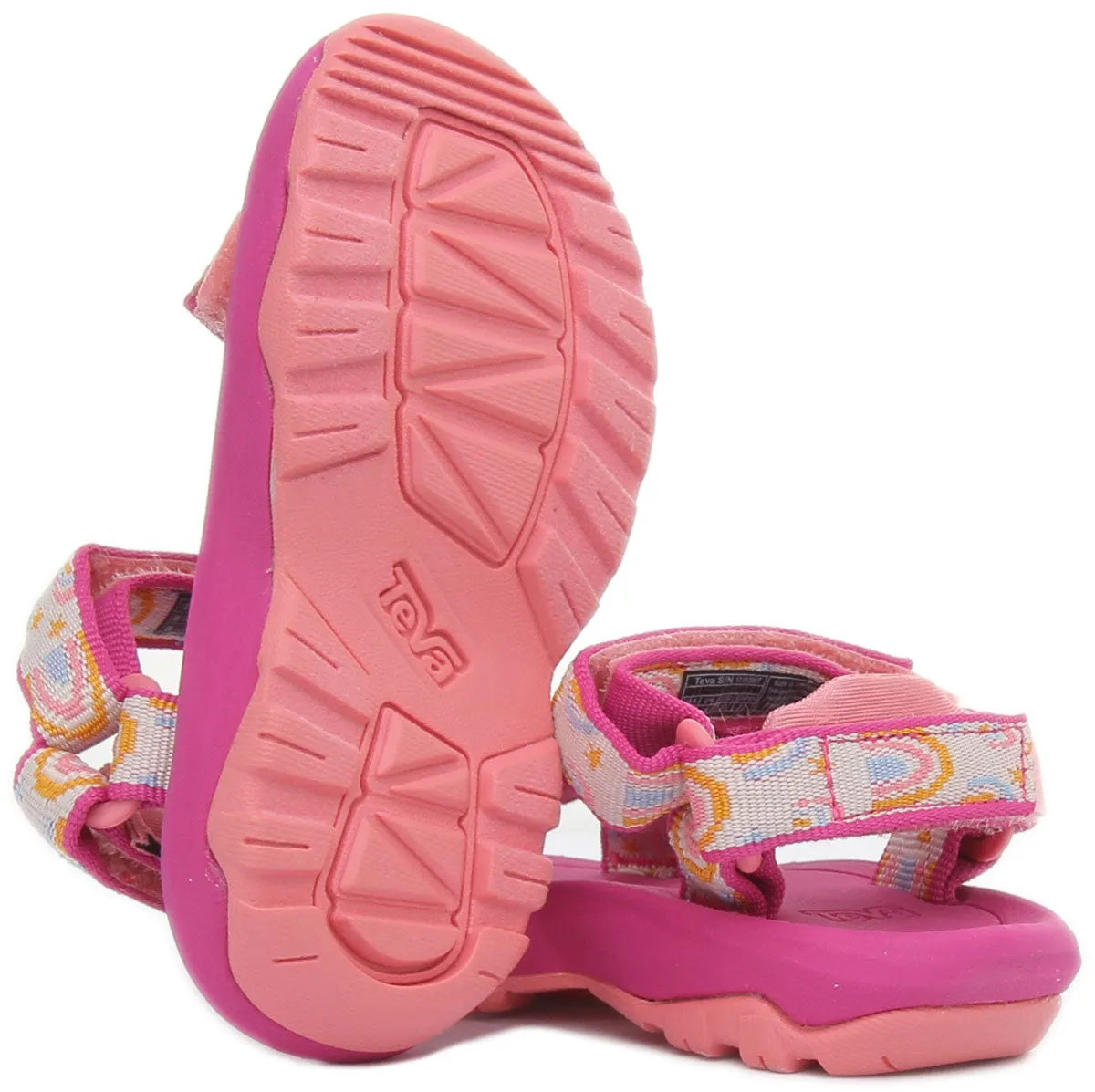 Teva Hurricane XLT2 In Pink Multicolour For Toddler