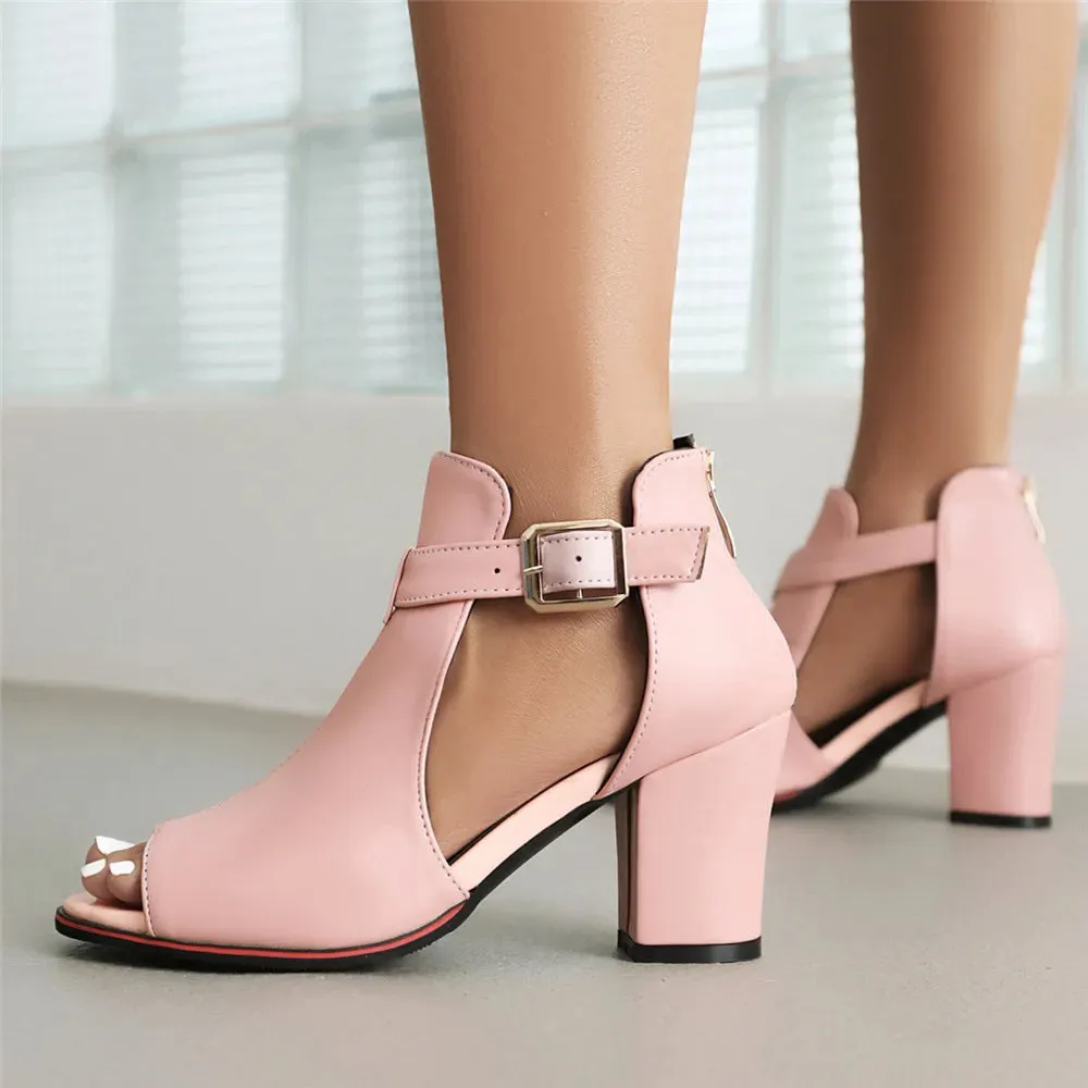 Vera | Fun Summer Chunky Heel Sandals