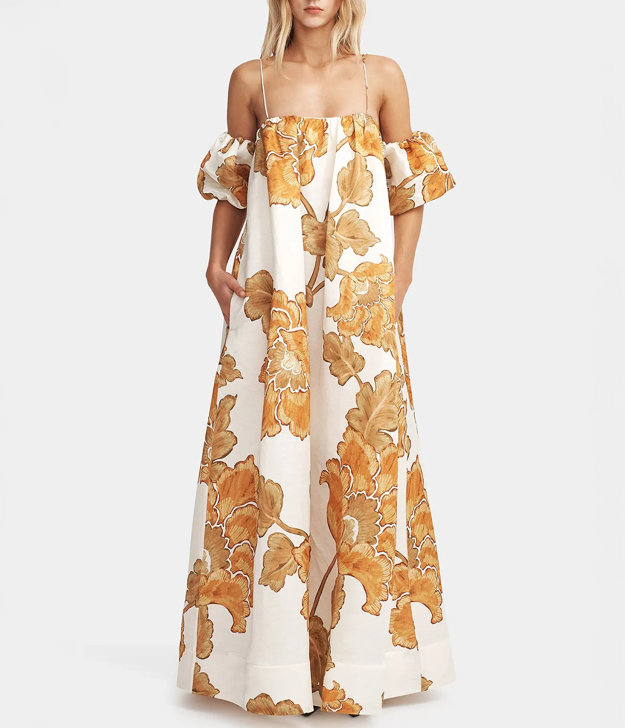 Vetiver Dress in Sunshine Bloom