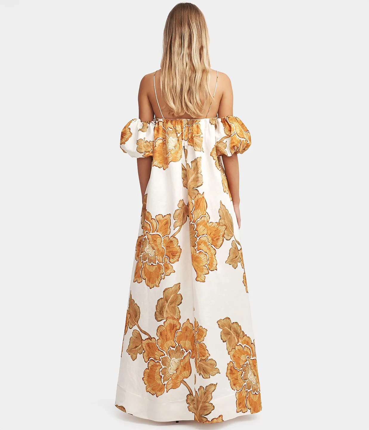 Vetiver Dress in Sunshine Bloom