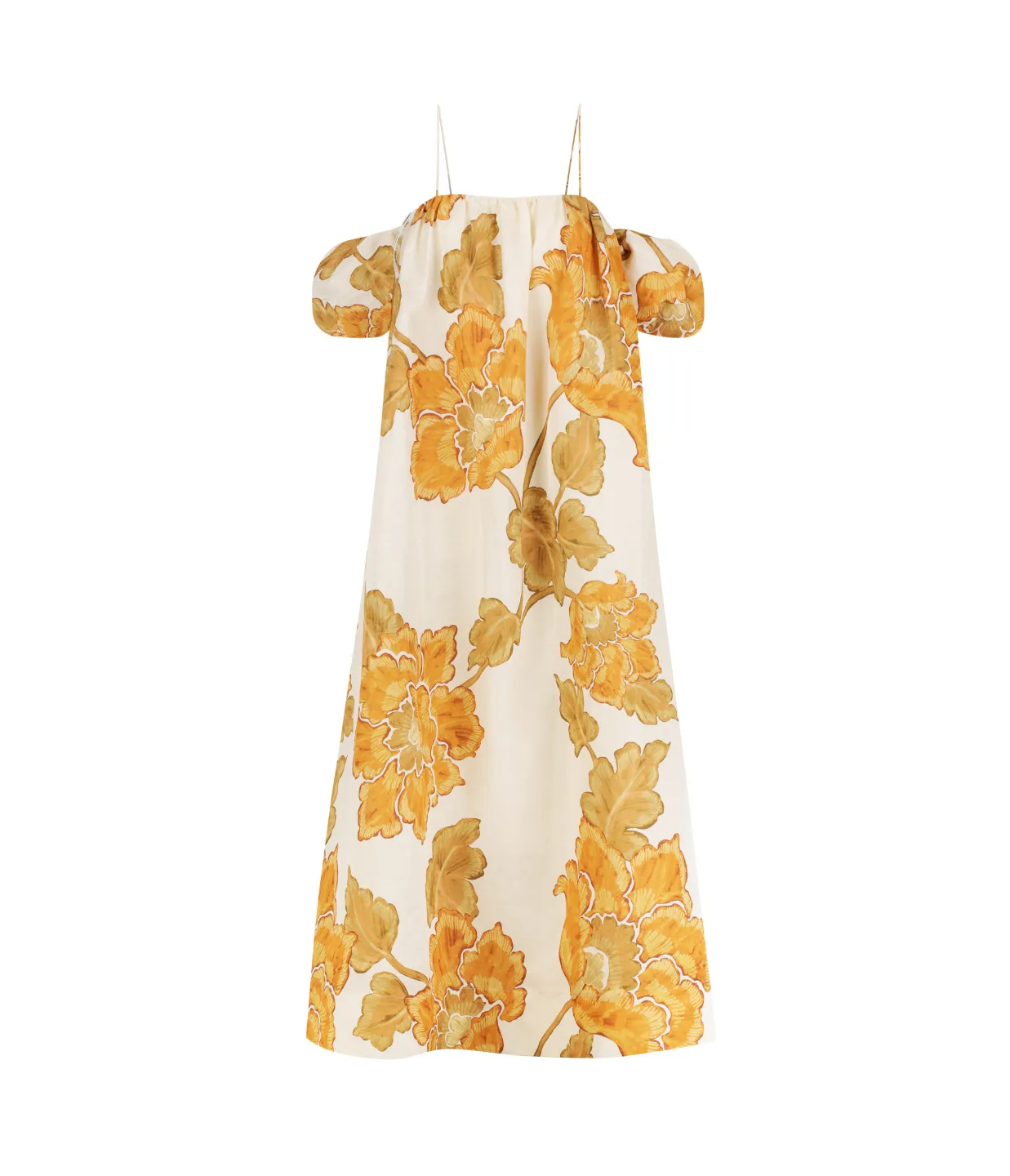 Vetiver Dress in Sunshine Bloom