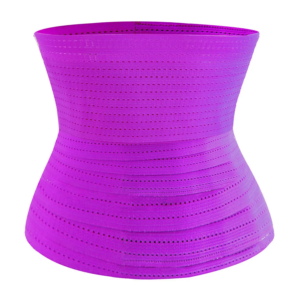 Waist Trimmer Tummy Wrap Breathable Mesh Waist Trainer Belt- One Size Fit All