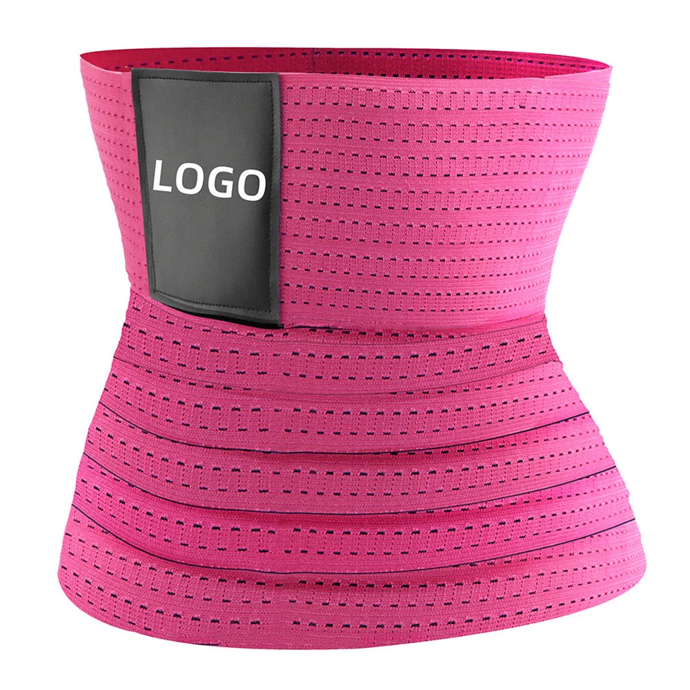 Waist Trimmer Tummy Wrap Breathable Mesh Waist Trainer Belt- One Size Fit All