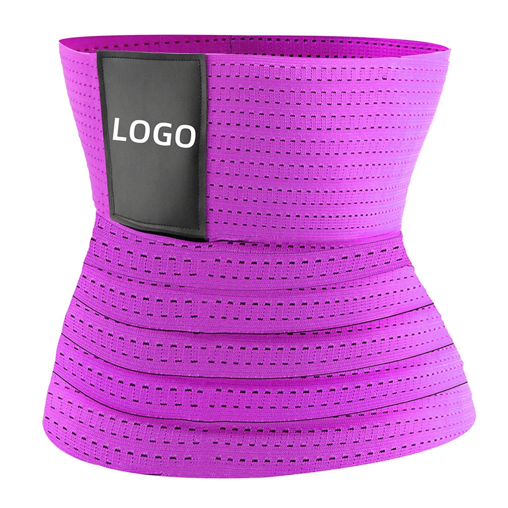 Waist Trimmer Tummy Wrap Breathable Mesh Waist Trainer Belt- One Size Fit All