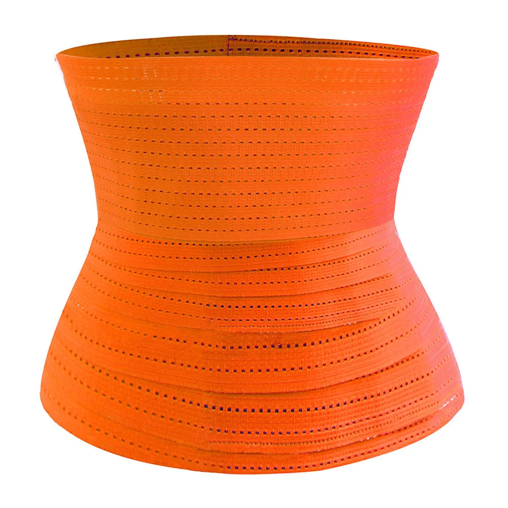 Waist Trimmer Tummy Wrap Breathable Mesh Waist Trainer Belt- One Size Fit All