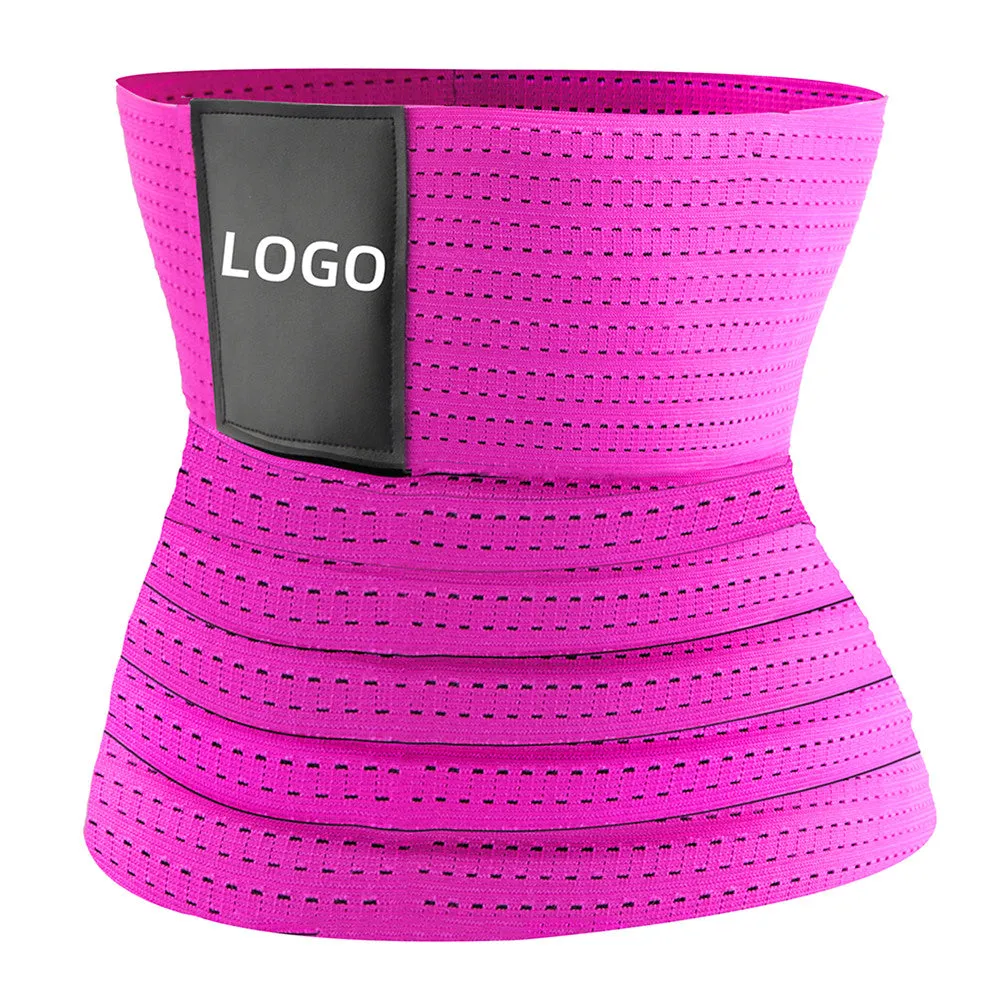 Waist Trimmer Tummy Wrap Breathable Mesh Waist Trainer Belt- One Size Fit All
