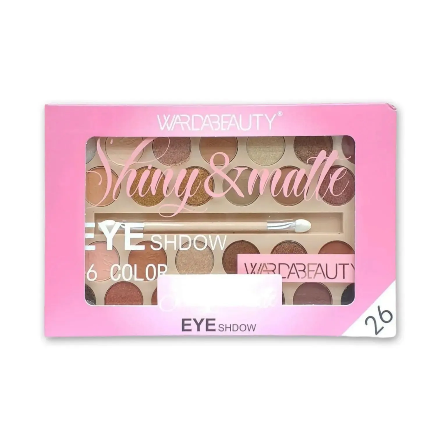 Warda Beauty Shiny and Matte Eyeshadow Palette