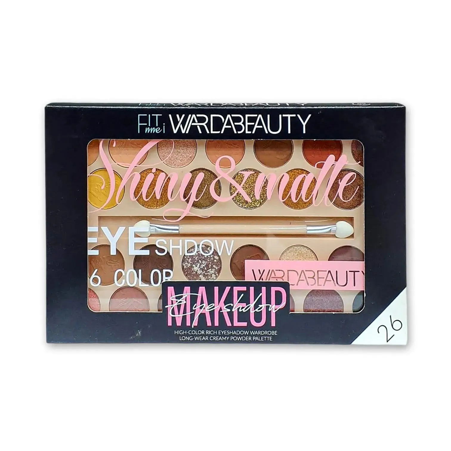 Warda Beauty Shiny and Matte Eyeshadow Palette